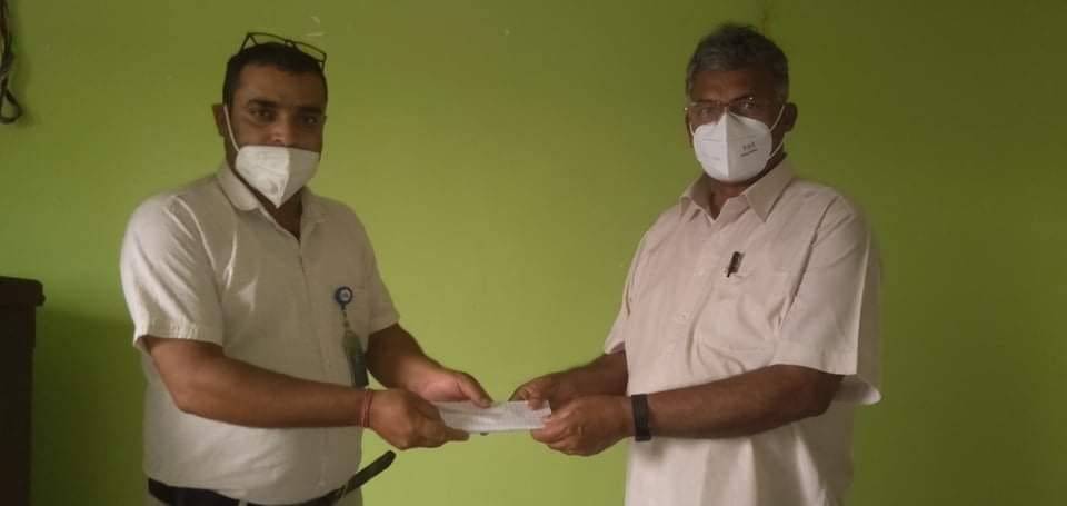 पूर्वमन्त्री यादवले गरिदिए ५० पत्रकारको कोरोना बिमा 